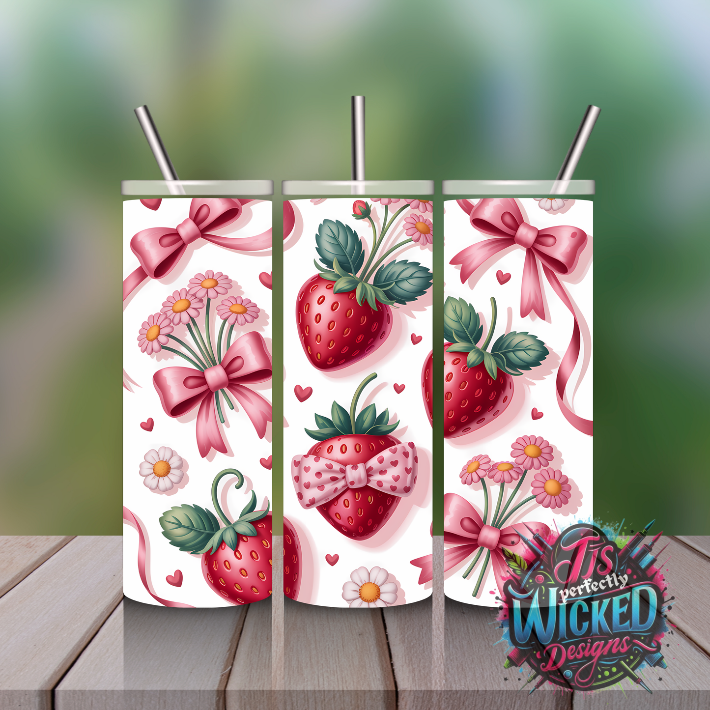Strawberries and cherries