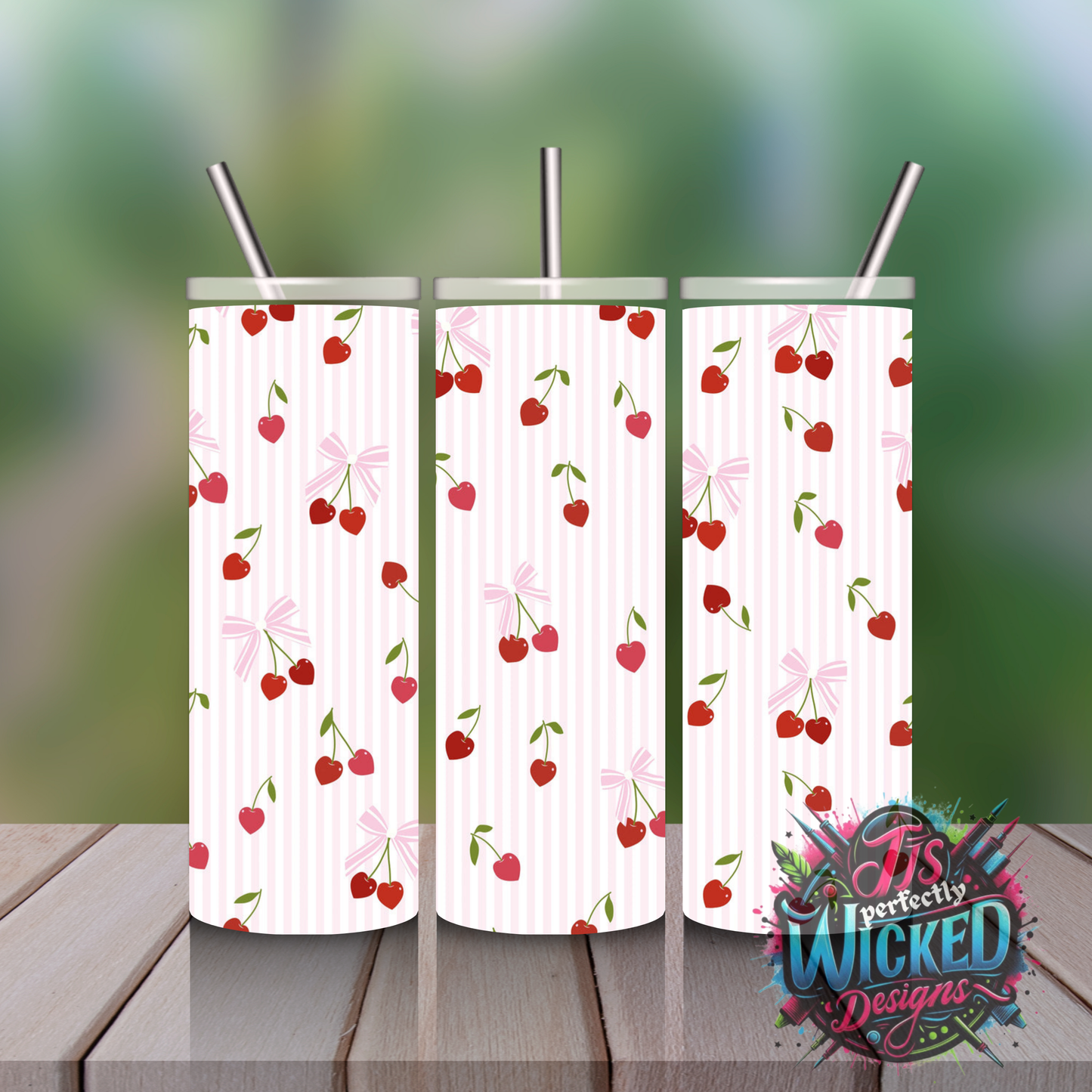 Strawberries and cherries