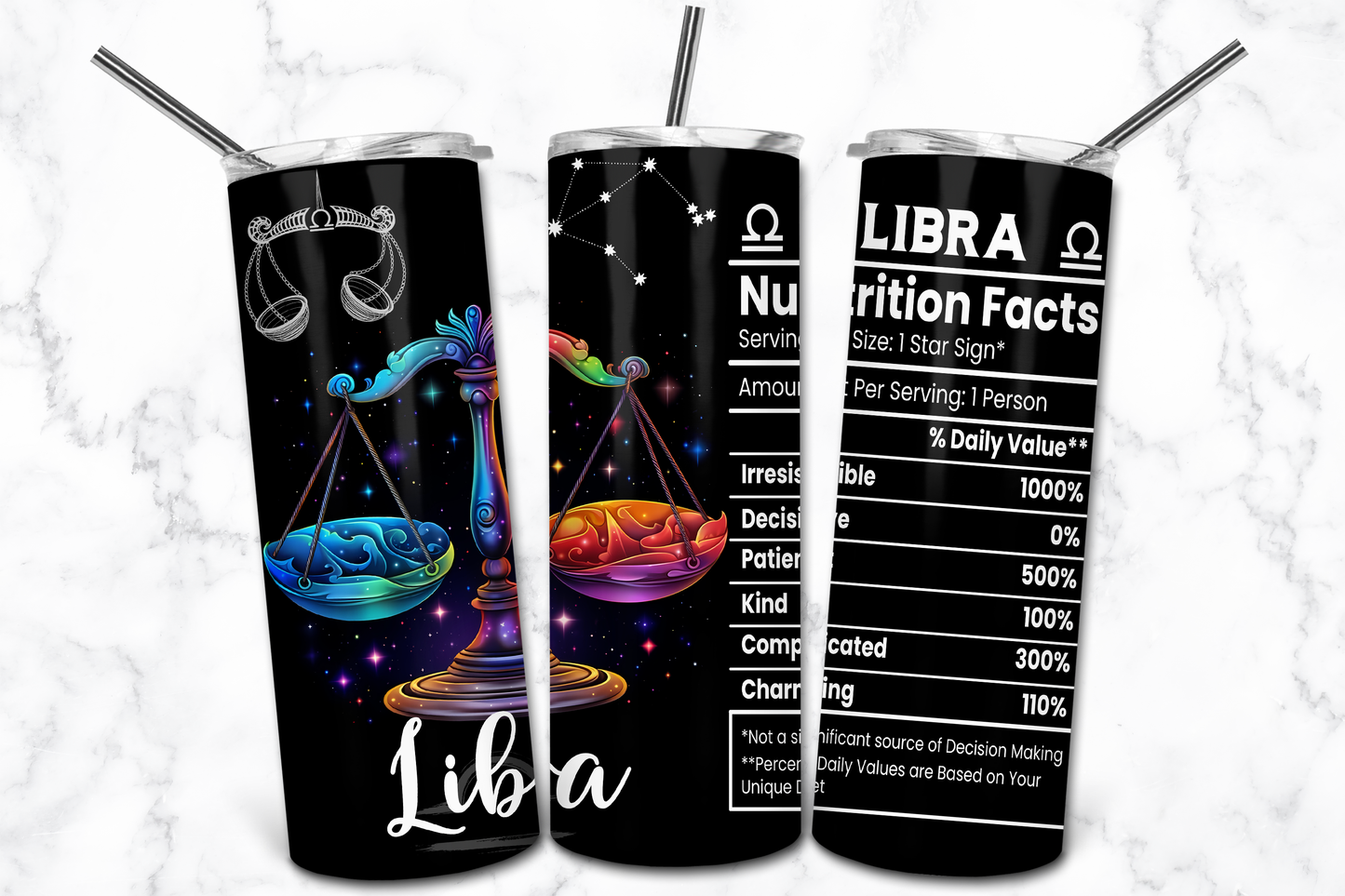 Zodiac  Tumblers – Star Sign Collection