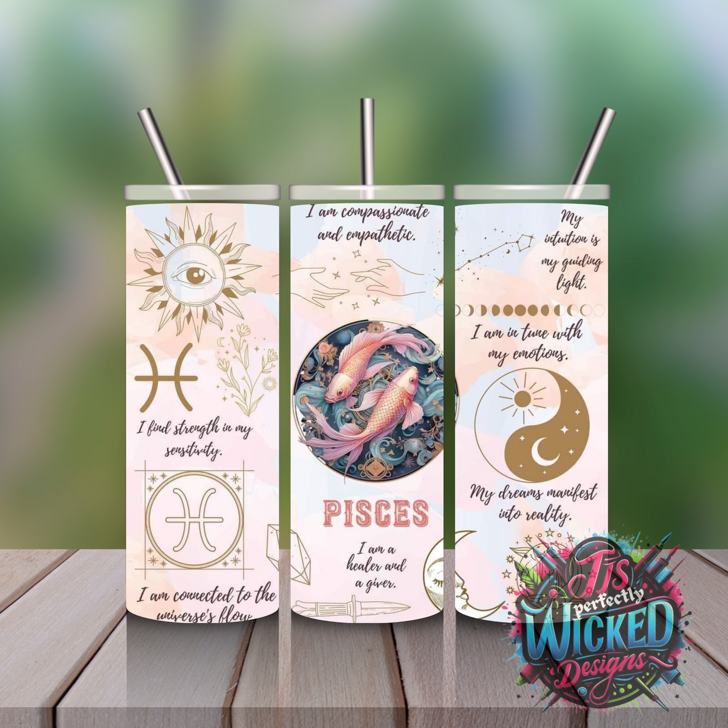 Zodiac  Tumblers – Star Sign Collection