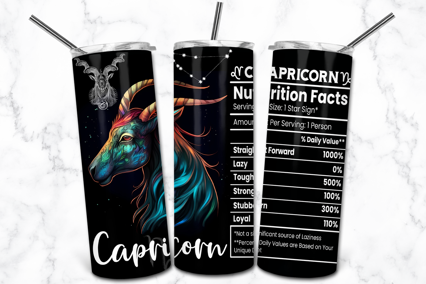 Zodiac  Tumblers – Star Sign Collection