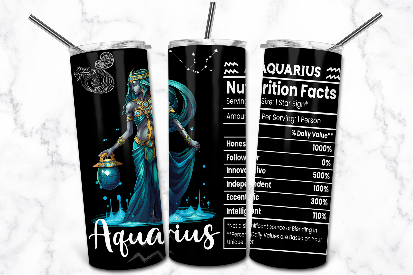 Zodiac  Tumblers – Star Sign Collection