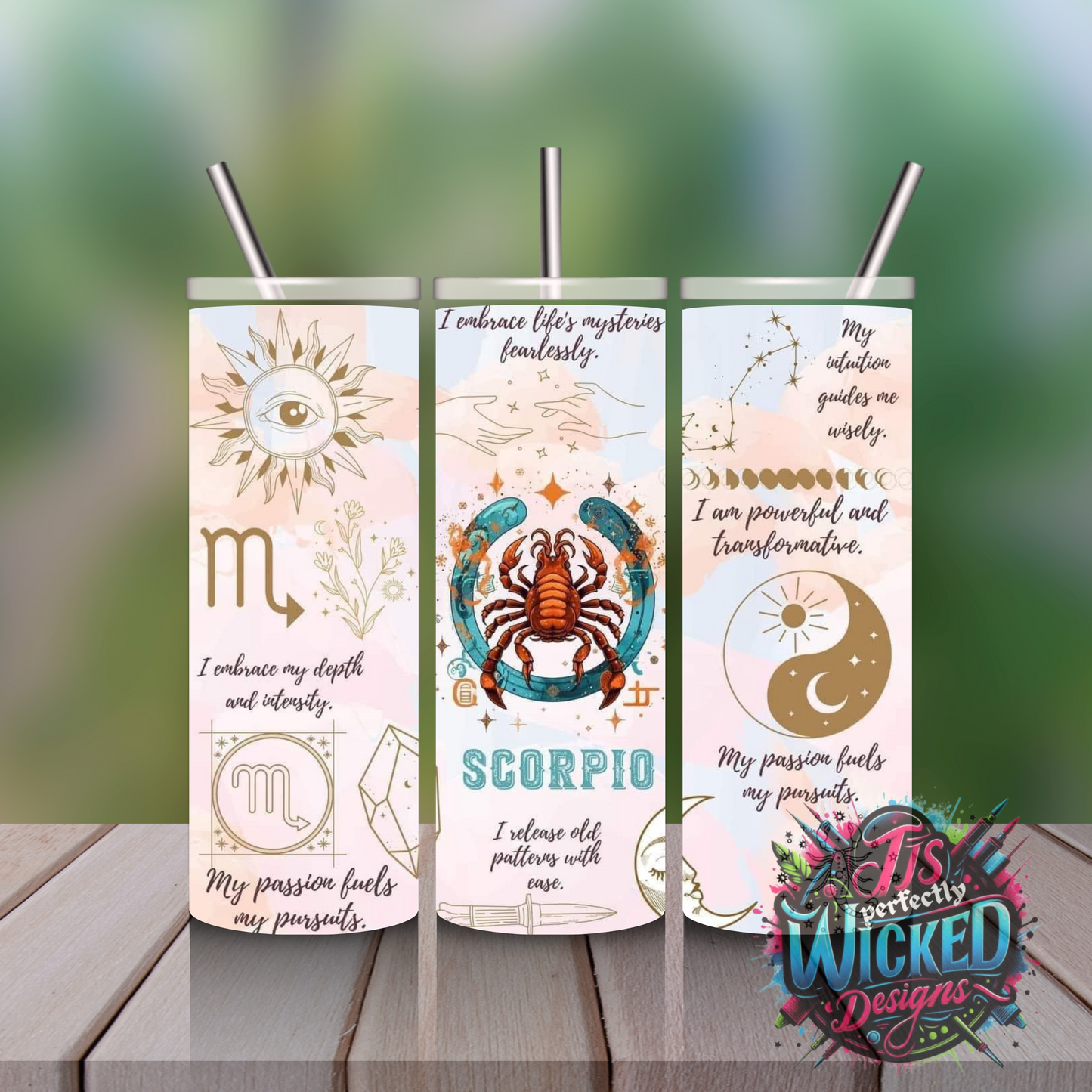 Zodiac  Tumblers – Star Sign Collection