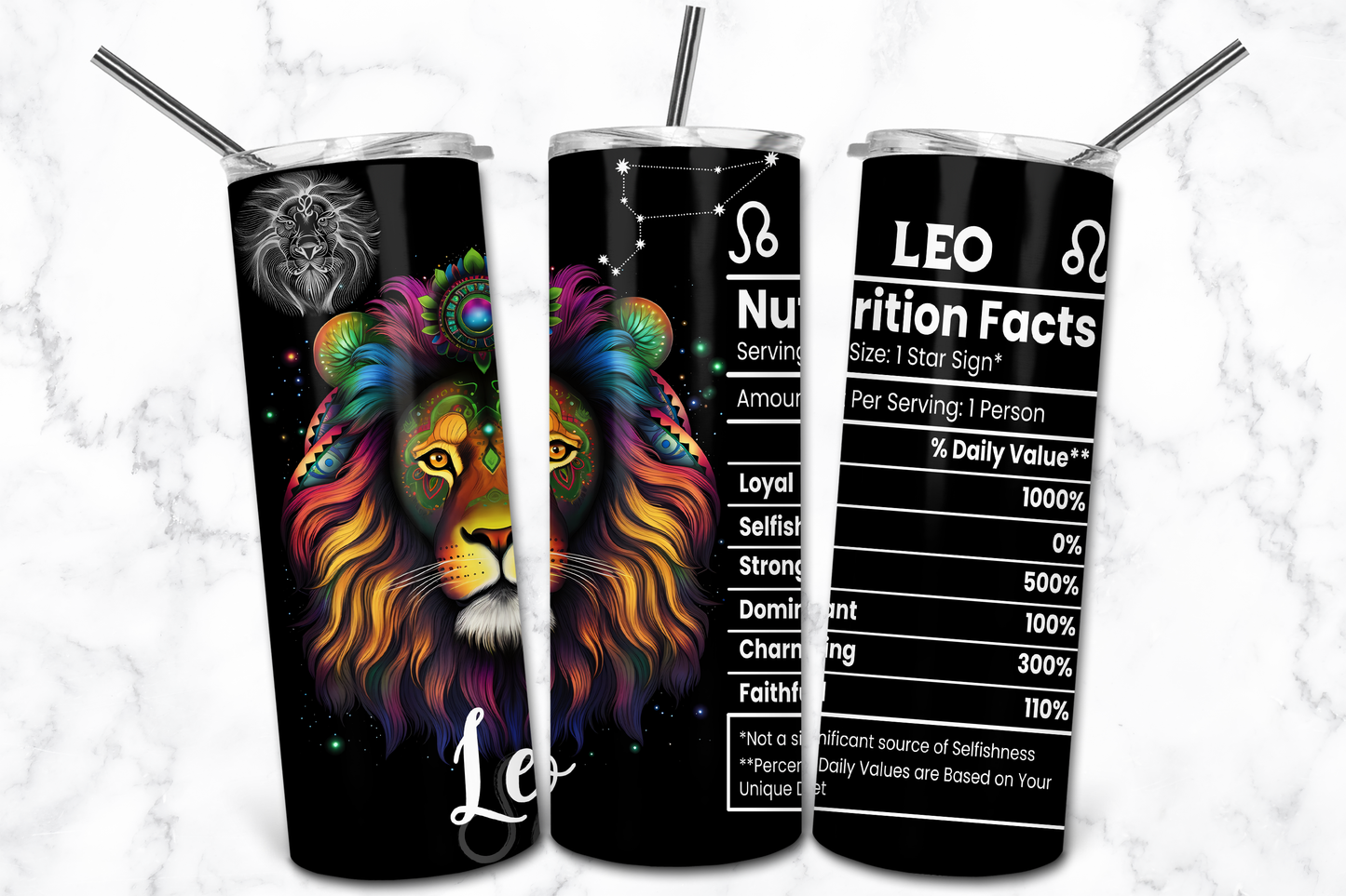 Zodiac  Tumblers – Star Sign Collection