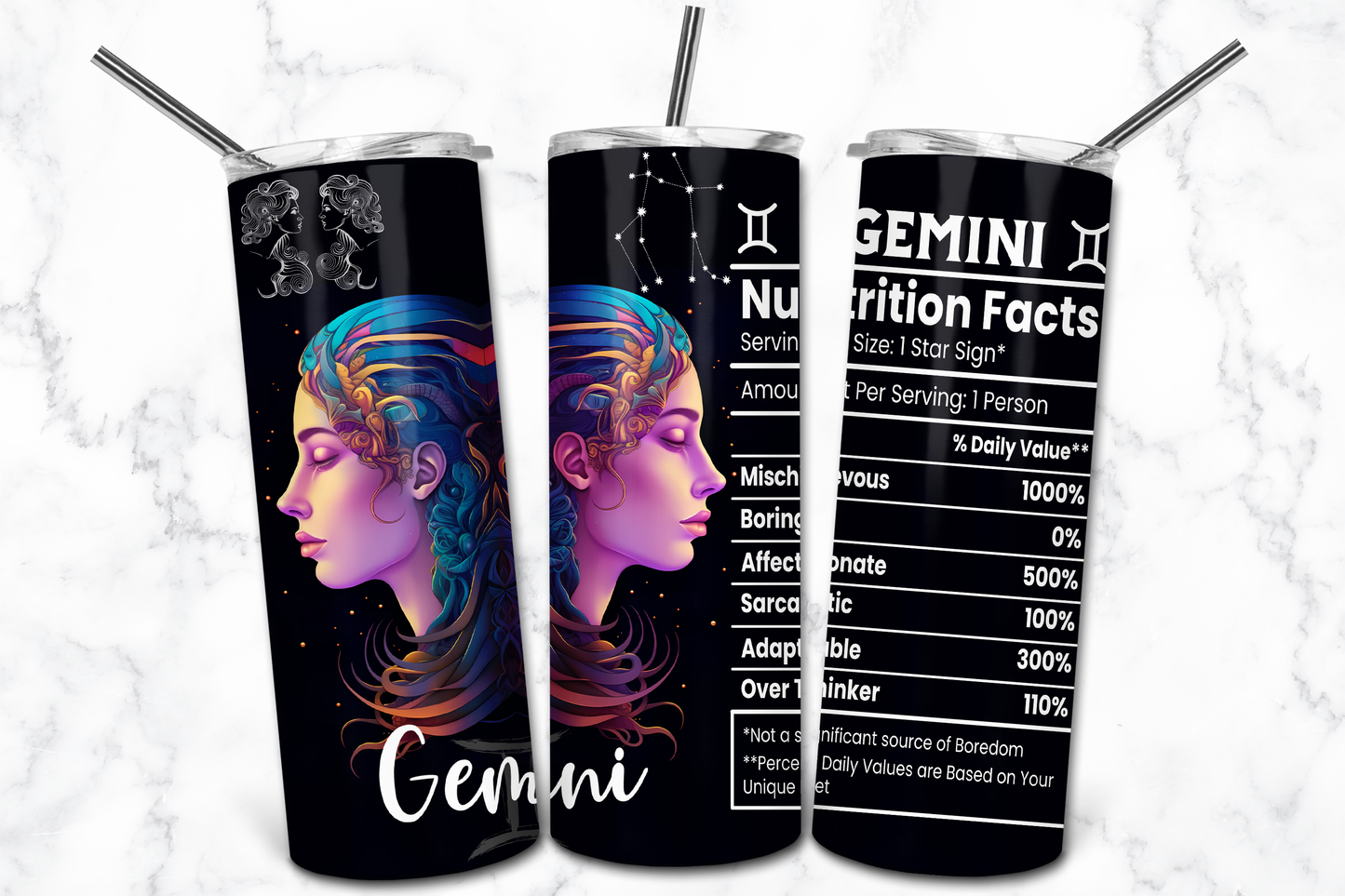 Zodiac  Tumblers – Star Sign Collection