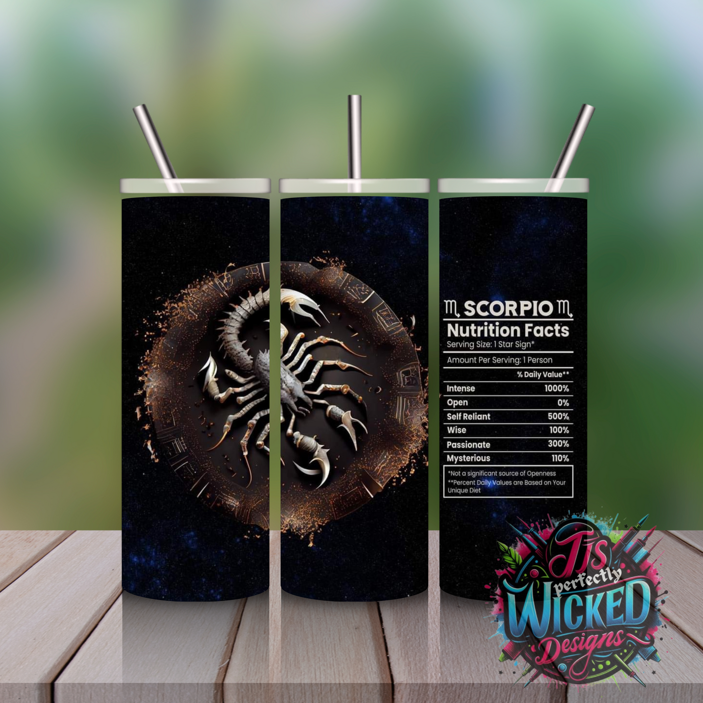 Zodiac  Tumblers – Star Sign Collection