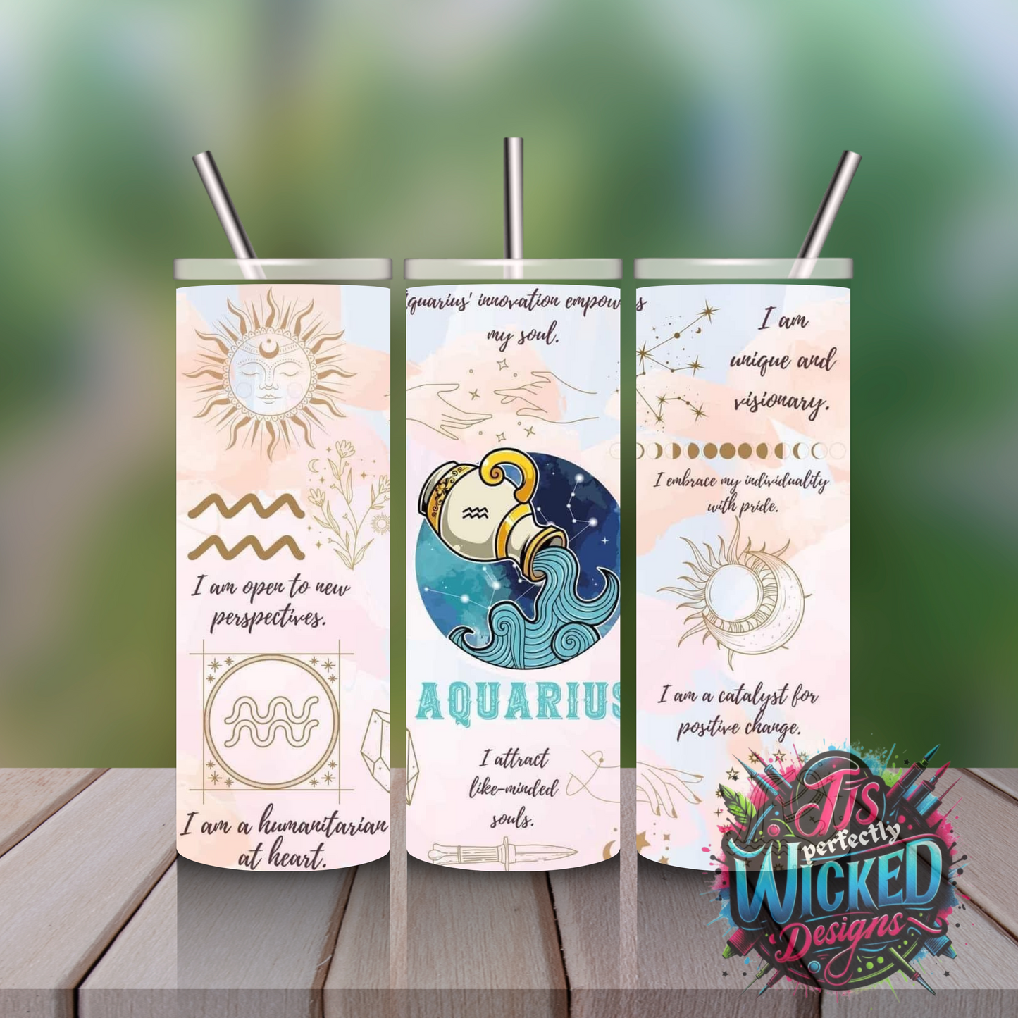 Zodiac  Tumblers – Star Sign Collection
