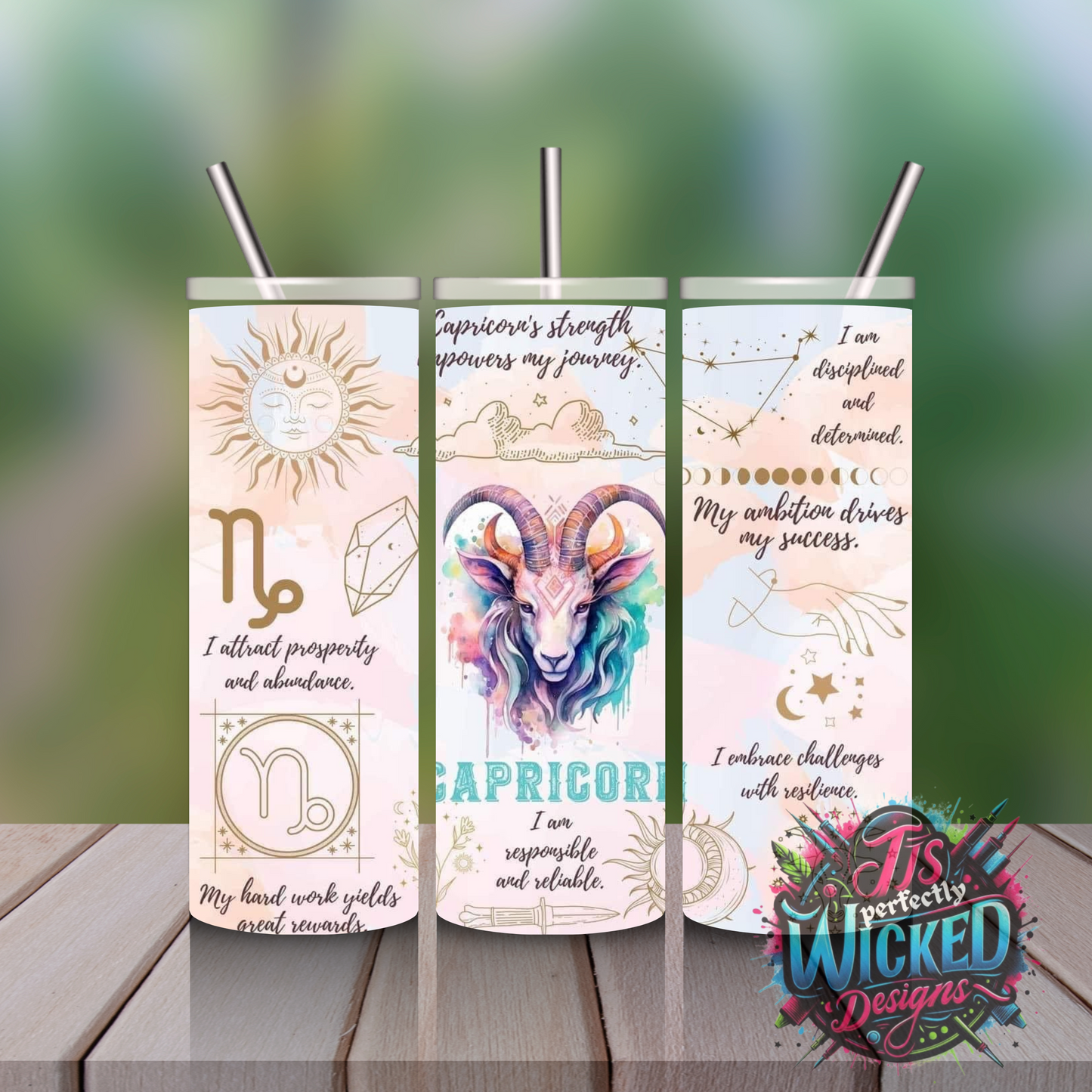 Zodiac  Tumblers – Star Sign Collection