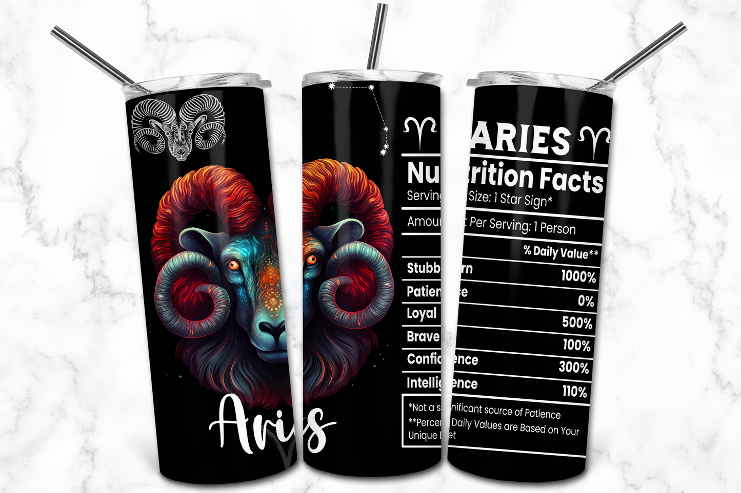 Zodiac  Tumblers – Star Sign Collection