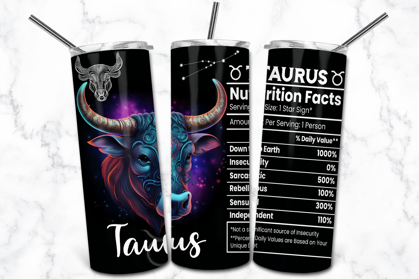 Zodiac  Tumblers – Star Sign Collection