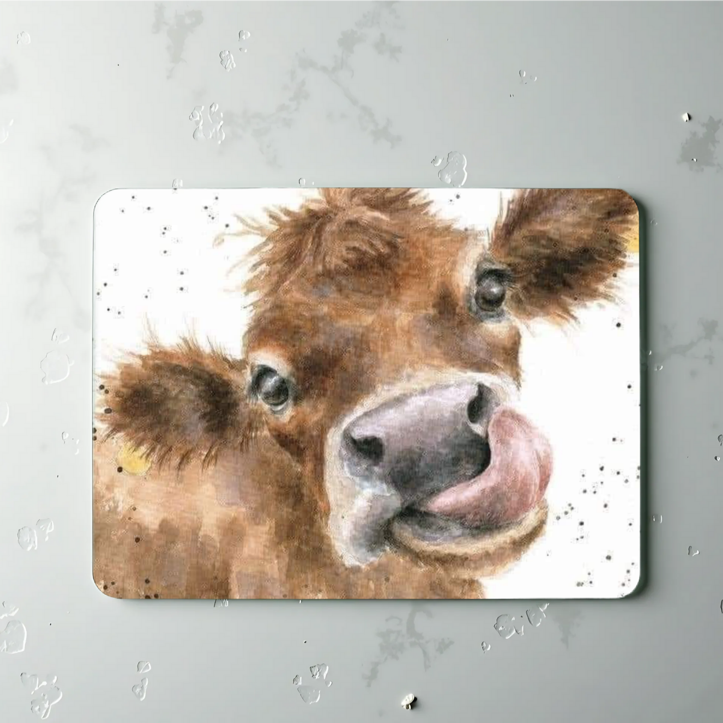 Highland Cow Glass Chopping Board Collection – Bold, Beautiful & Full of Personality!