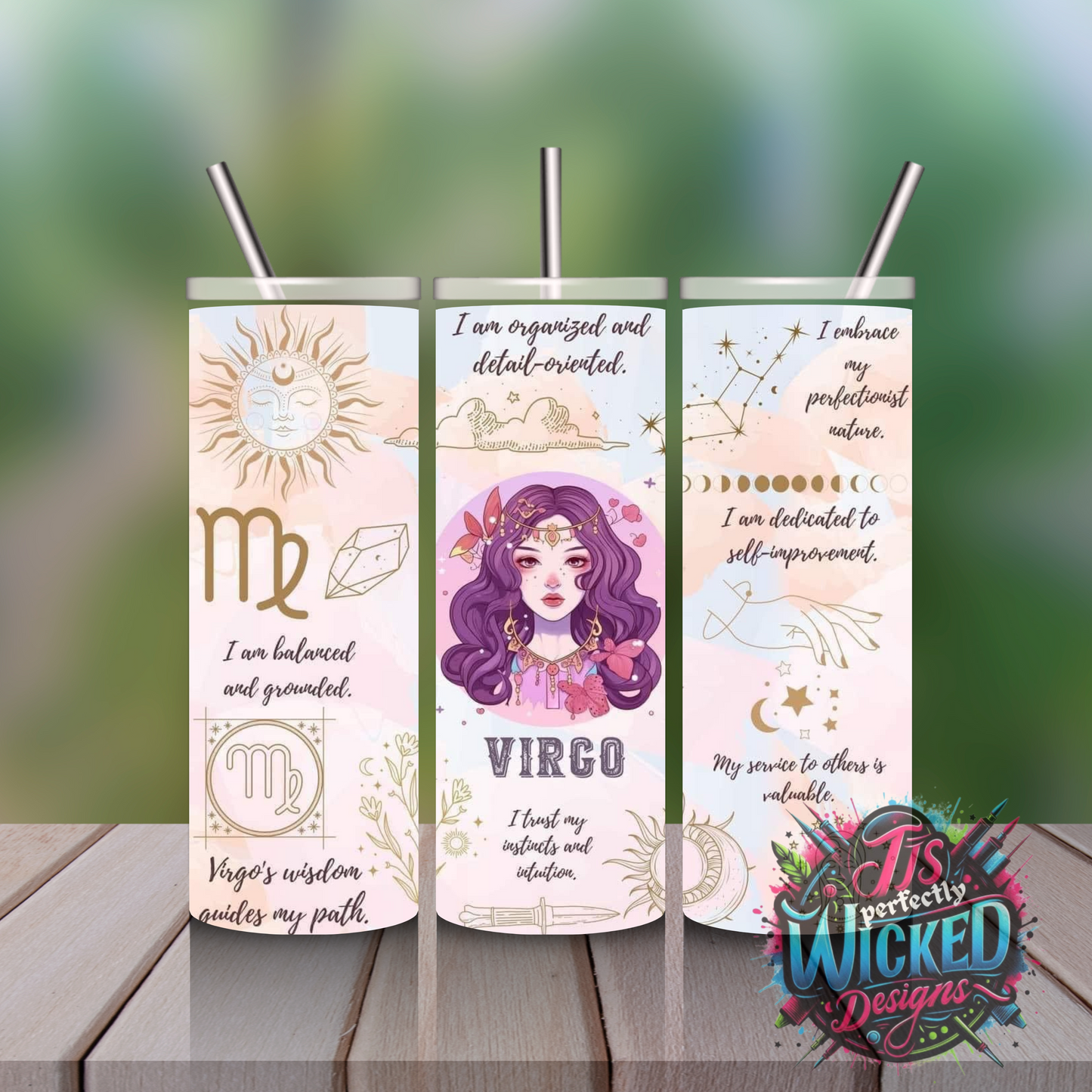 Zodiac  Tumblers – Star Sign Collection